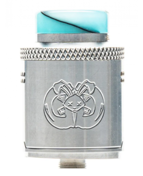 Hellvape Drop Dead RDA Verdampfer 24 mm Silber