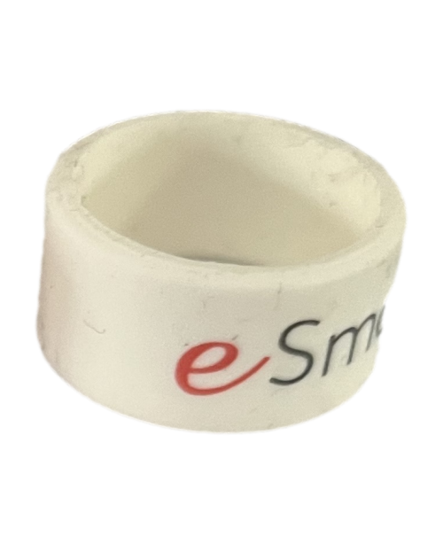 Vape Band - Rubber Band Weiß 12 mm