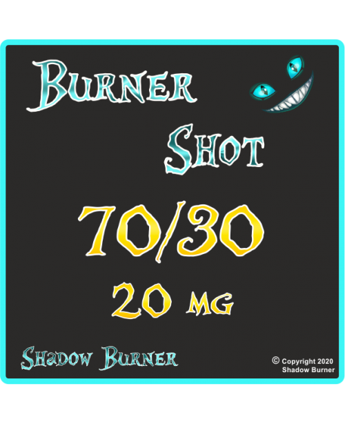 Burner Shot 20 mg 70/30 10 ml