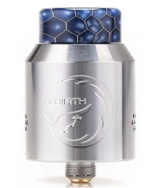 Hellvape Rebirth RDA Verdampfer 22 mm Silber