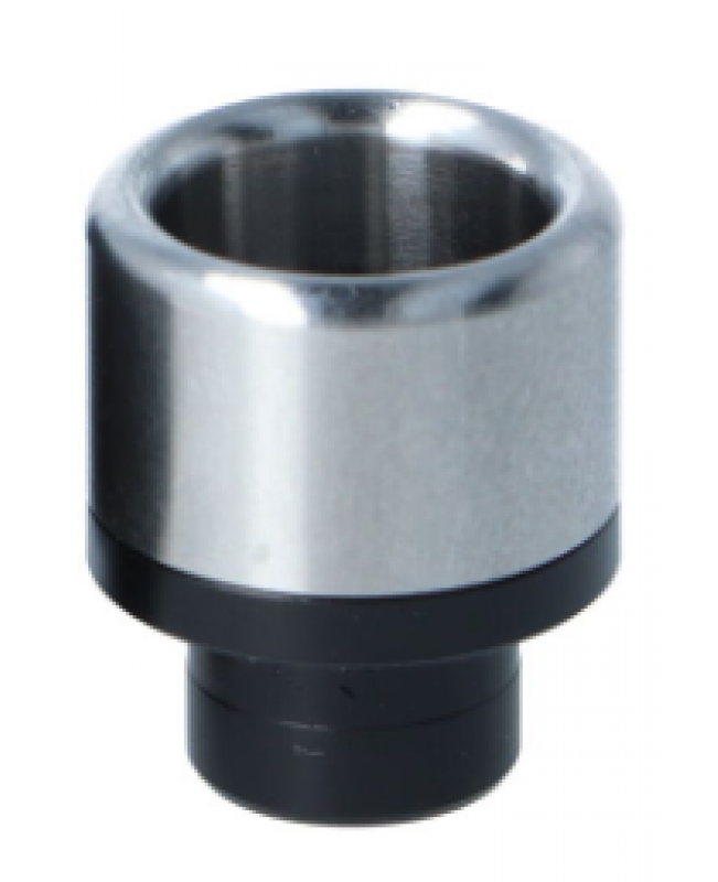 Wismec Elabo Mundstück Drip Tip Rund Silber
