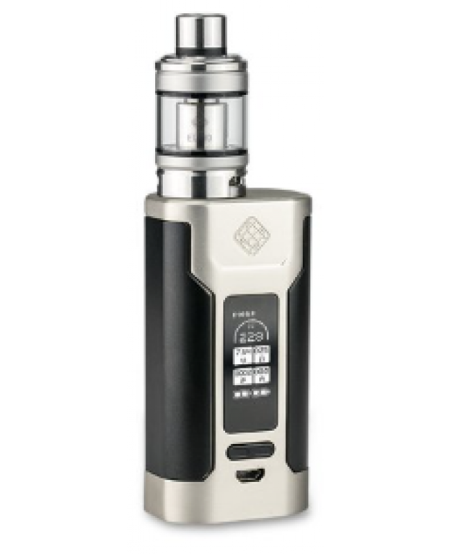 Wismec Predator 228 Starterset 230 Watt mit Elabo Verdampfer 4,9 ml Silber