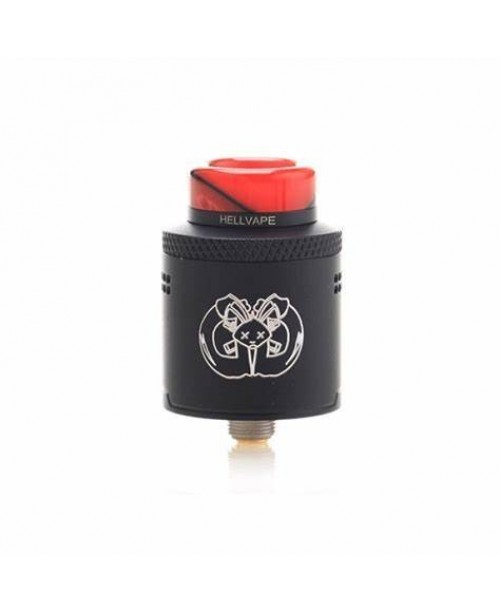 Hellvape Drop Dead RDA Verdampfer 24 mm Schwarz