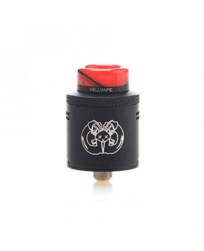 Hellvape Drop Dead RDA Verdampfer 24 mm Schwarz