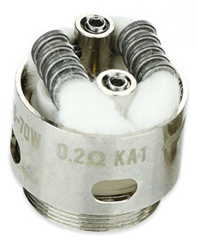 GeekVape HBC D04 Clapton Dual Fused 0,2 Ohm Coil / Ersatzverdampferkopf