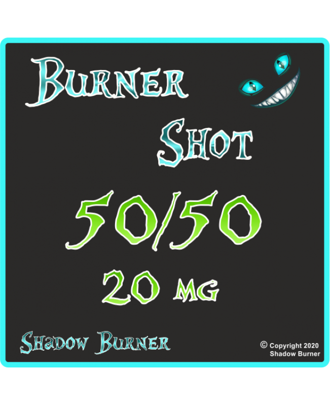Burner Shot 20 mg 50/50 10 ml