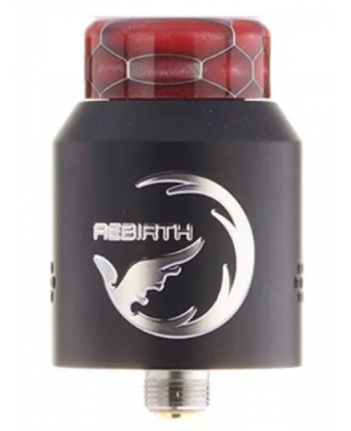 Hellvape Rebirth RDA Verdampfer 22 mm Schwarz