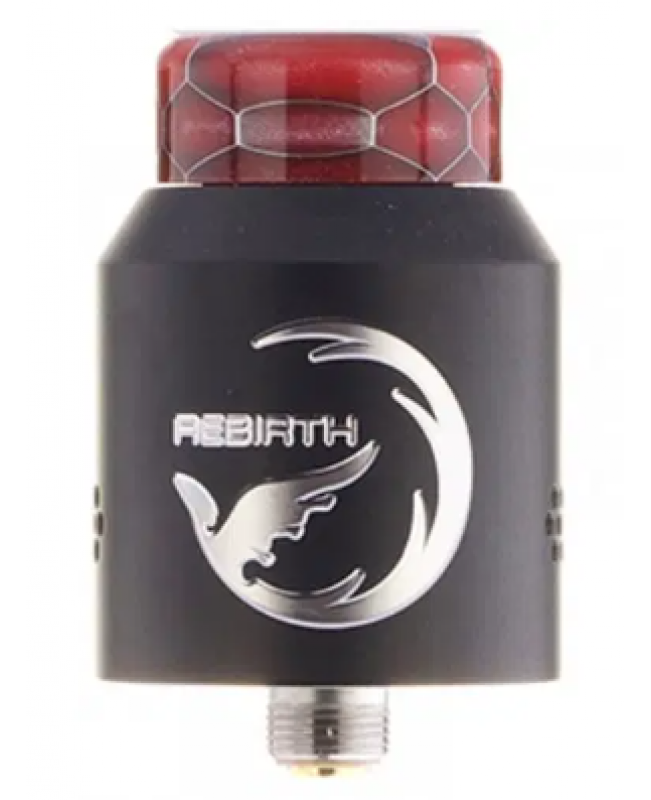 Hellvape Rebirth RDA Verdampfer 22 mm Schwarz