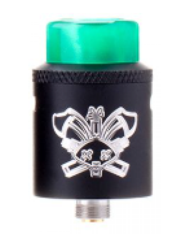 Hellvape X-Heaten Dead Rabbit SQ RDA Verdampfer 22 mm Schwarz