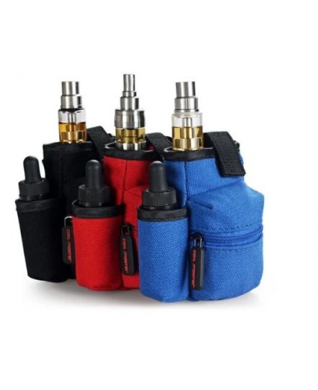 Coil Master PBag Multifunktions Gürteltasche mit Karabinerhacken Blau